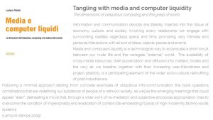 Media and computer liquidity